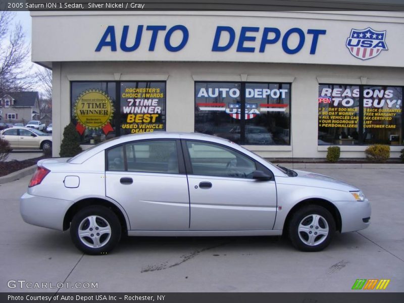 Silver Nickel / Gray 2005 Saturn ION 1 Sedan