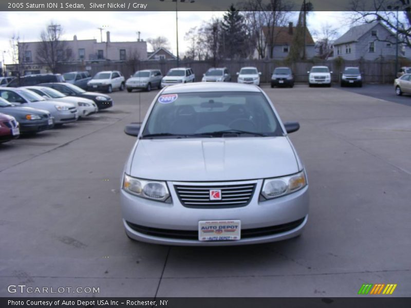 Silver Nickel / Gray 2005 Saturn ION 1 Sedan
