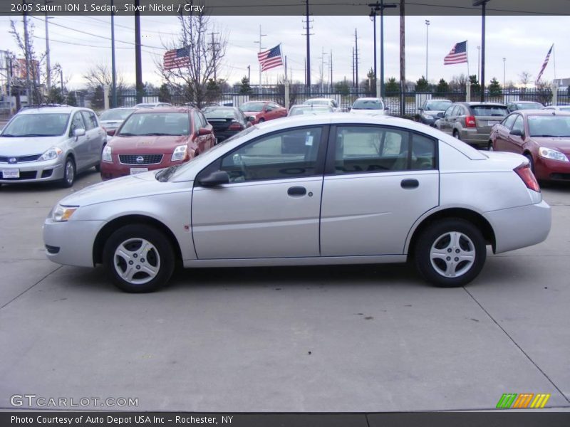 Silver Nickel / Gray 2005 Saturn ION 1 Sedan