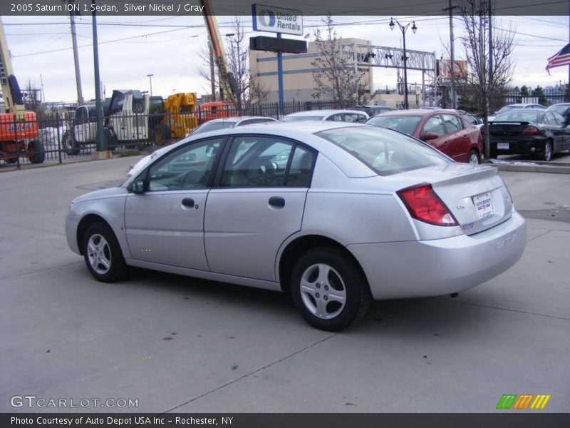 Silver Nickel / Gray 2005 Saturn ION 1 Sedan
