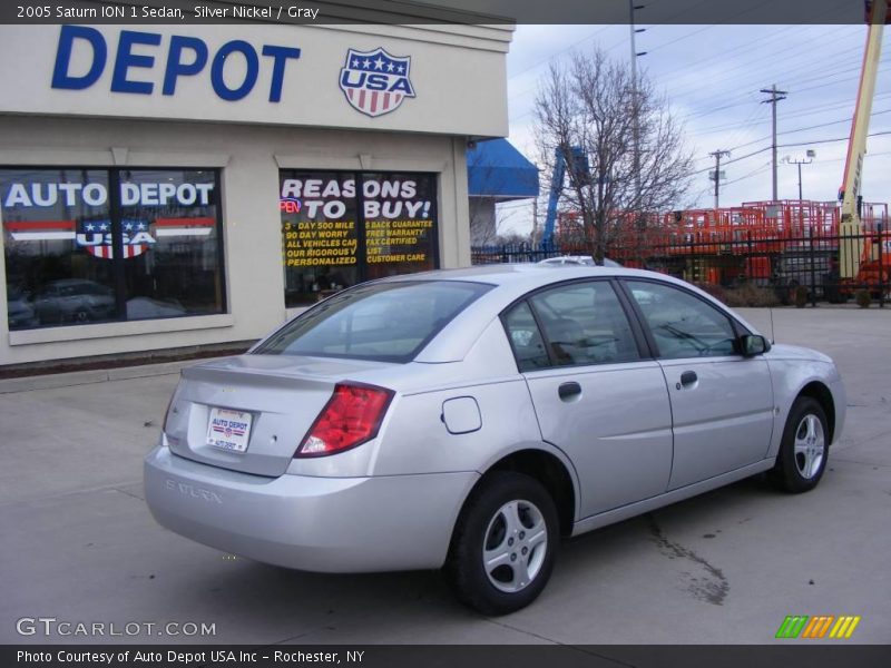 Silver Nickel / Gray 2005 Saturn ION 1 Sedan
