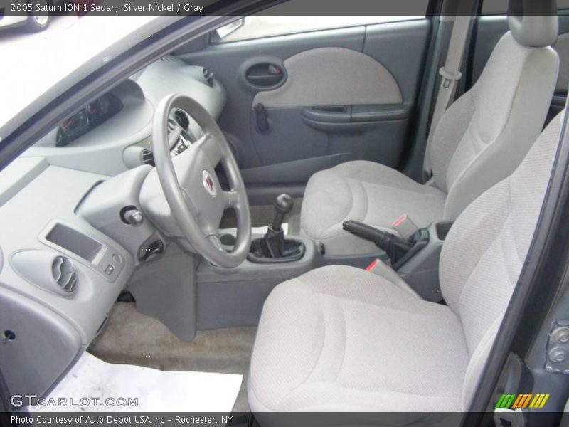 Silver Nickel / Gray 2005 Saturn ION 1 Sedan