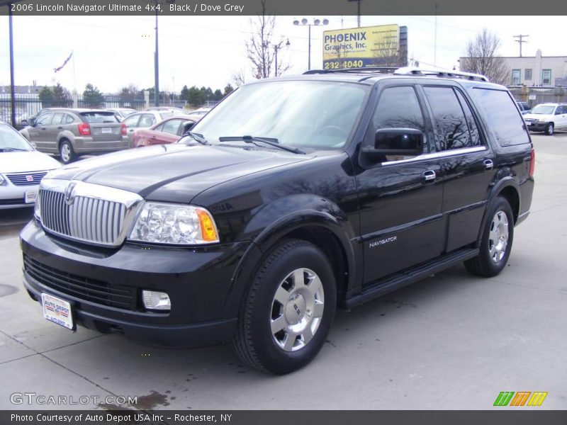 Black / Dove Grey 2006 Lincoln Navigator Ultimate 4x4