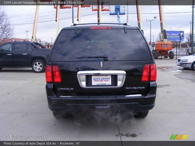 Black / Dove Grey 2006 Lincoln Navigator Ultimate 4x4