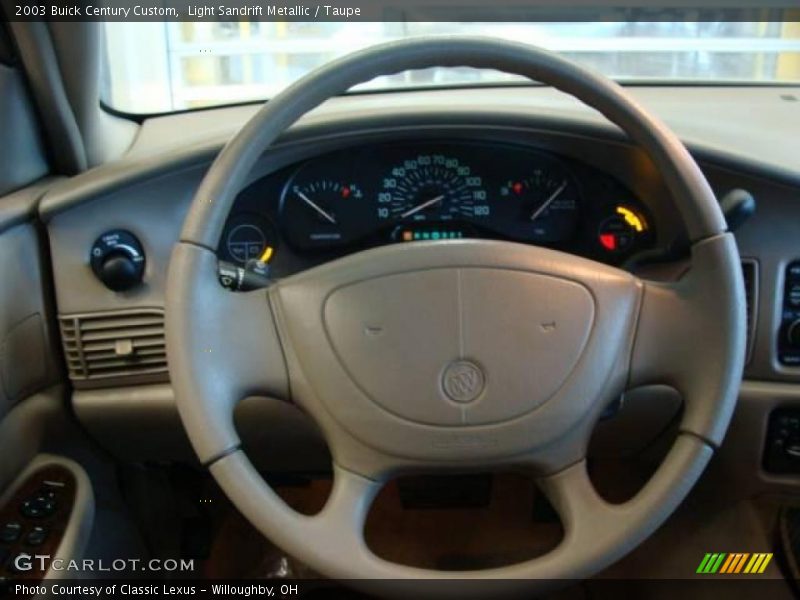 Light Sandrift Metallic / Taupe 2003 Buick Century Custom