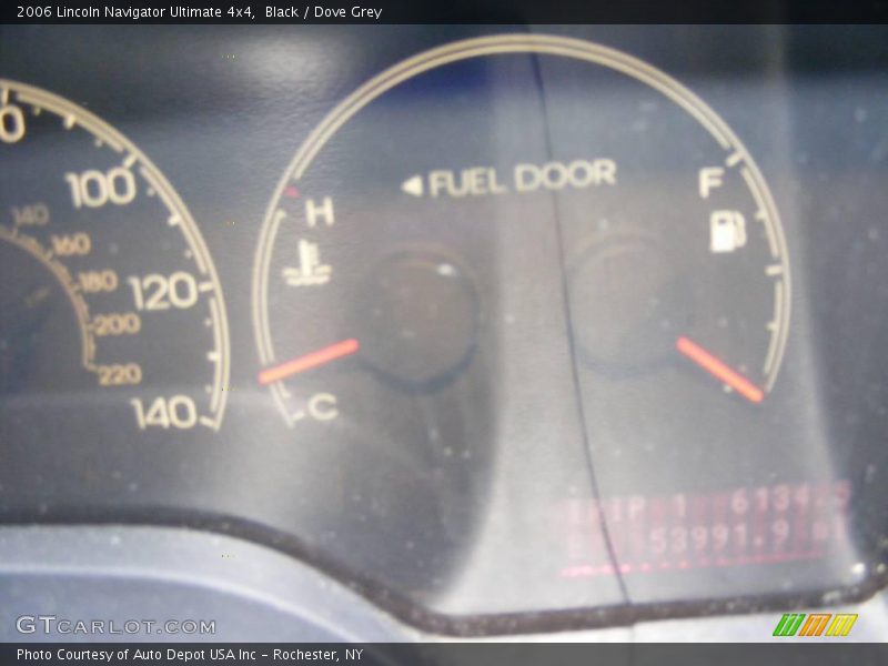 Black / Dove Grey 2006 Lincoln Navigator Ultimate 4x4