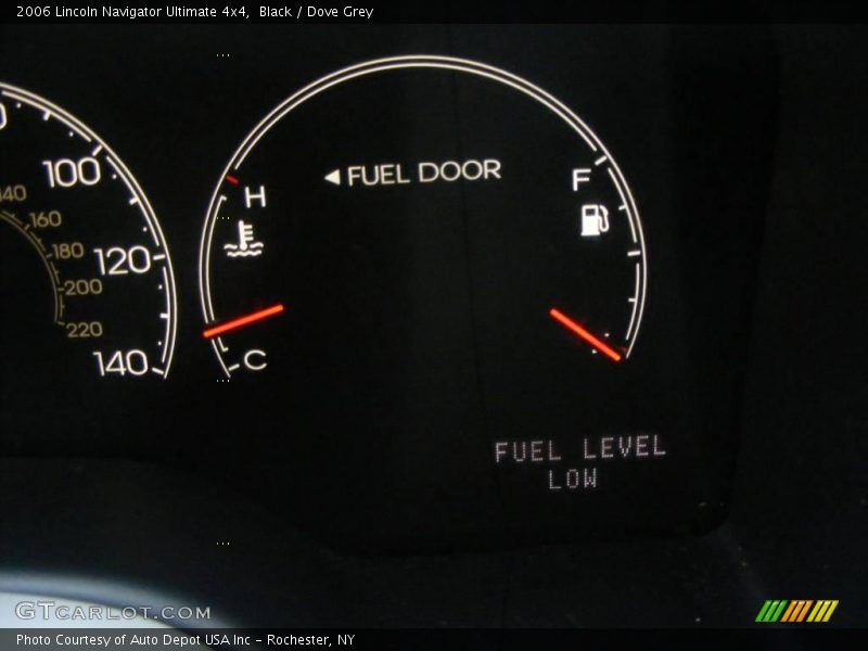 Black / Dove Grey 2006 Lincoln Navigator Ultimate 4x4