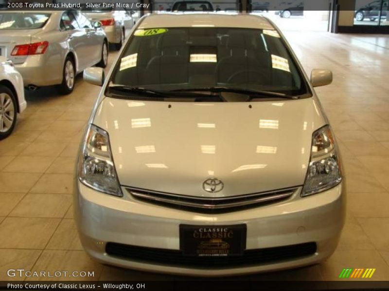 Silver Pine Mica / Gray 2008 Toyota Prius Hybrid