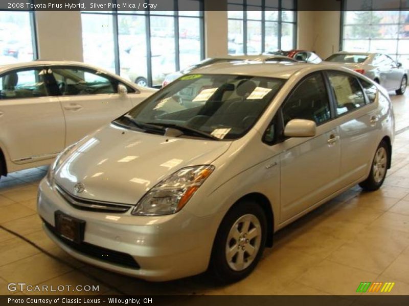 Silver Pine Mica / Gray 2008 Toyota Prius Hybrid