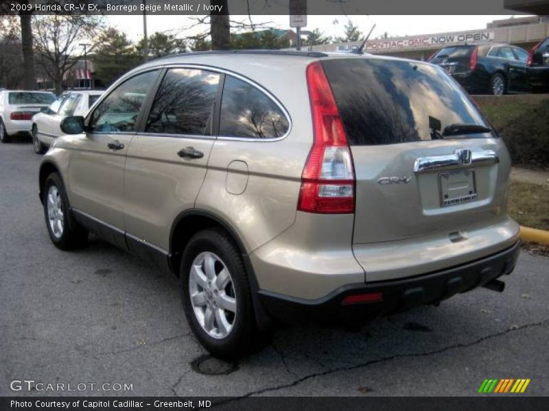 Borrego Beige Metallic / Ivory 2009 Honda CR-V EX