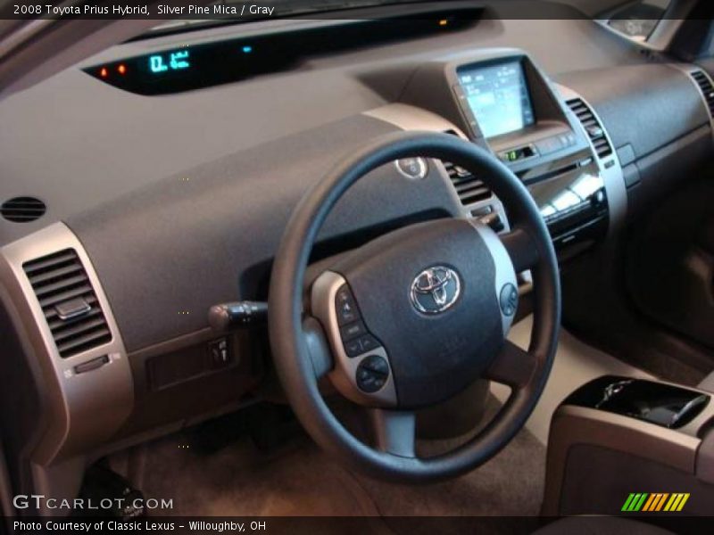 Silver Pine Mica / Gray 2008 Toyota Prius Hybrid