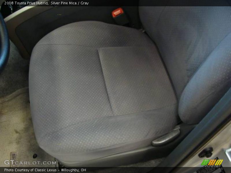 Silver Pine Mica / Gray 2008 Toyota Prius Hybrid