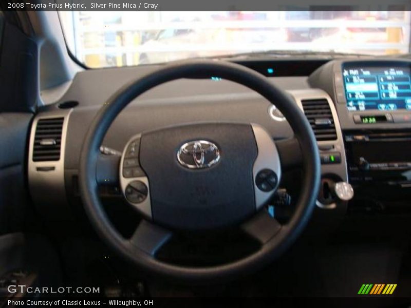Silver Pine Mica / Gray 2008 Toyota Prius Hybrid