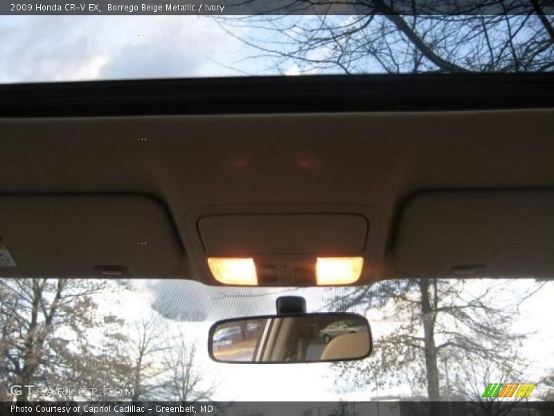 Borrego Beige Metallic / Ivory 2009 Honda CR-V EX