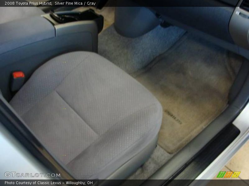Silver Pine Mica / Gray 2008 Toyota Prius Hybrid