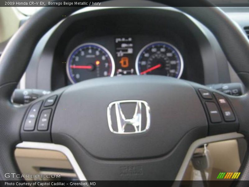 Borrego Beige Metallic / Ivory 2009 Honda CR-V EX
