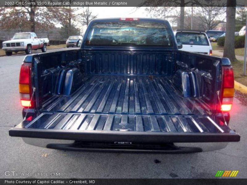 Indigo Blue Metallic / Graphite 2002 GMC Sierra 1500 Regular Cab