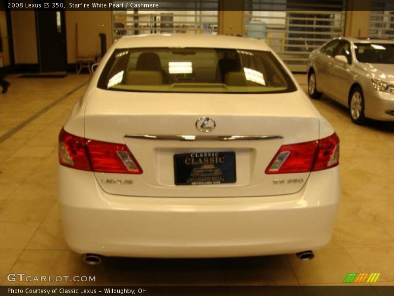 Starfire White Pearl / Cashmere 2008 Lexus ES 350