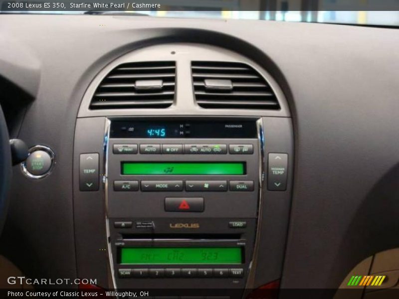 Starfire White Pearl / Cashmere 2008 Lexus ES 350