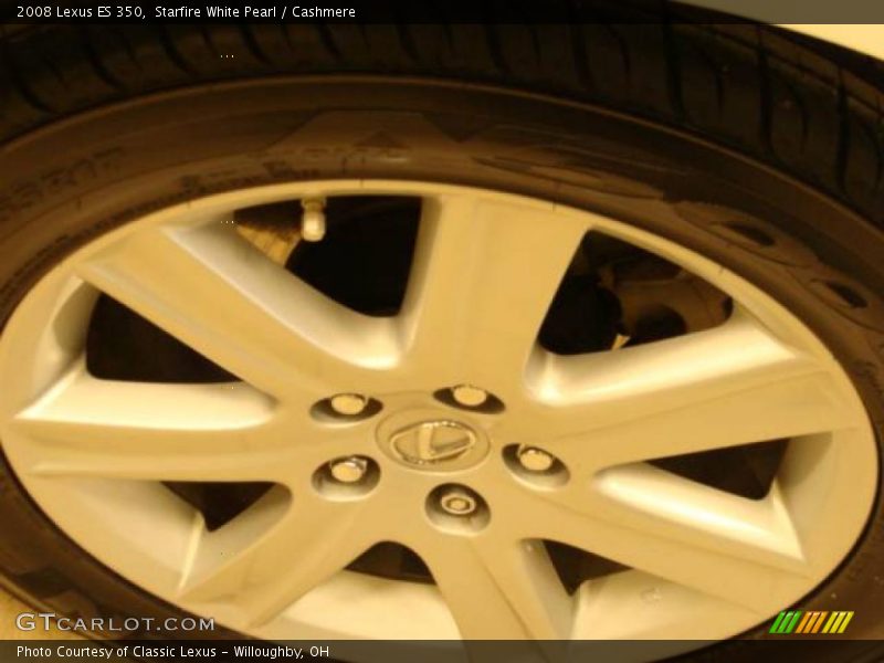 Starfire White Pearl / Cashmere 2008 Lexus ES 350