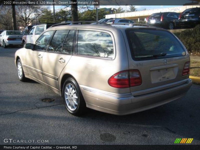 Desert Silver Metallic / Java 2002 Mercedes-Benz E 320 Wagon