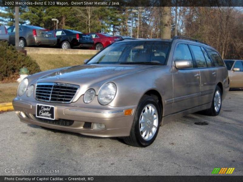 Desert Silver Metallic / Java 2002 Mercedes-Benz E 320 Wagon