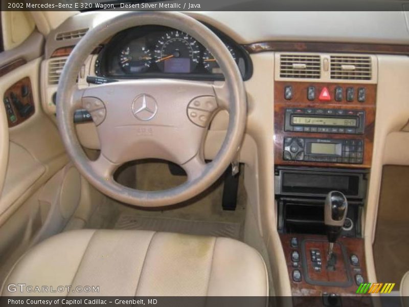Desert Silver Metallic / Java 2002 Mercedes-Benz E 320 Wagon