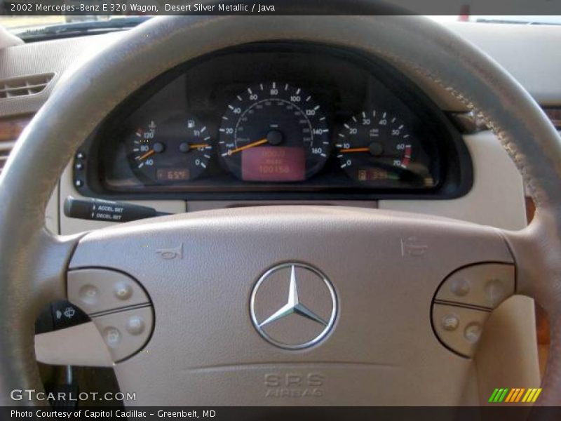 Desert Silver Metallic / Java 2002 Mercedes-Benz E 320 Wagon