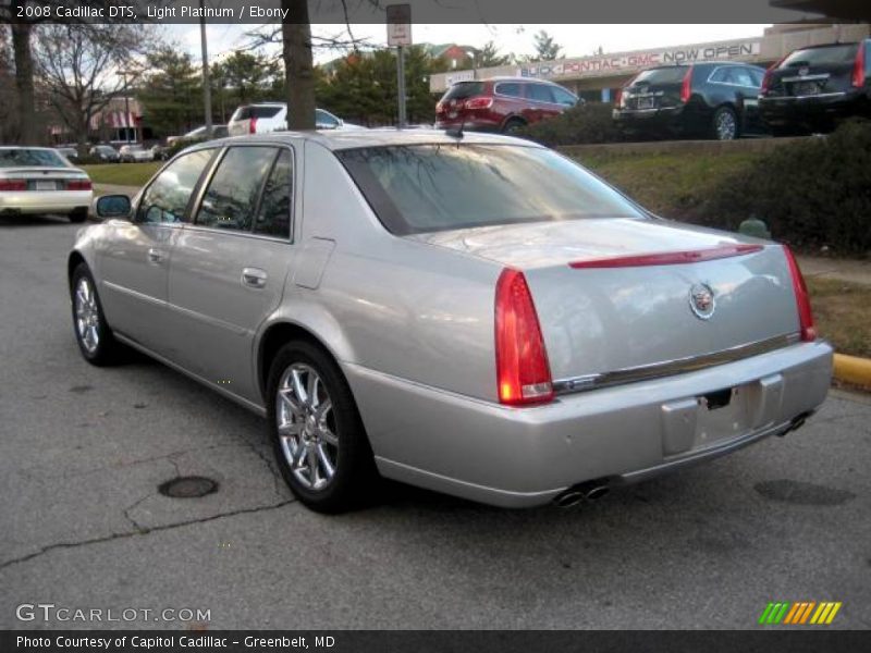 Light Platinum / Ebony 2008 Cadillac DTS