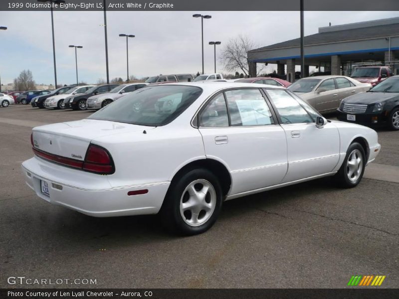 Arctic White / Graphite 1999 Oldsmobile Eighty-Eight LS