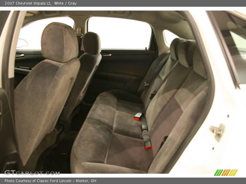 White / Gray 2007 Chevrolet Impala LS