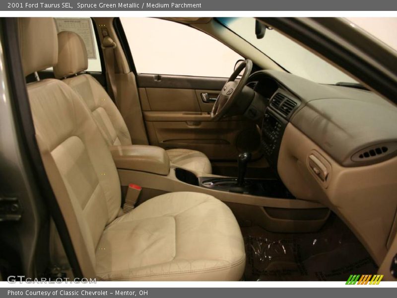 Spruce Green Metallic / Medium Parchment 2001 Ford Taurus SEL