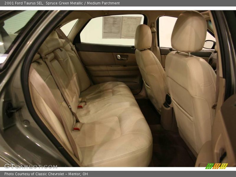 Spruce Green Metallic / Medium Parchment 2001 Ford Taurus SEL