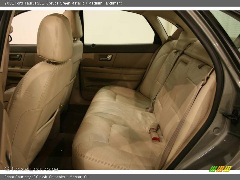 Spruce Green Metallic / Medium Parchment 2001 Ford Taurus SEL