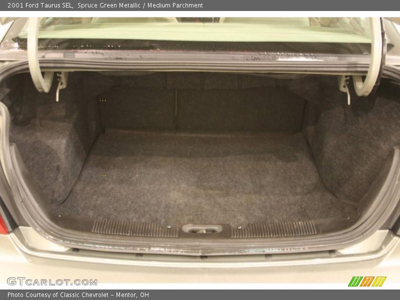 Spruce Green Metallic / Medium Parchment 2001 Ford Taurus SEL