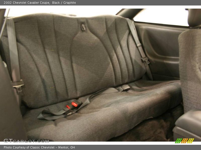 Black / Graphite 2002 Chevrolet Cavalier Coupe