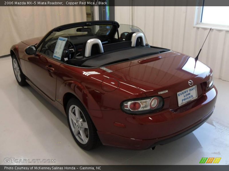 Copper Red Mica / Black 2006 Mazda MX-5 Miata Roadster
