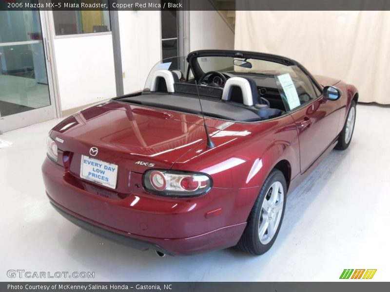 Copper Red Mica / Black 2006 Mazda MX-5 Miata Roadster
