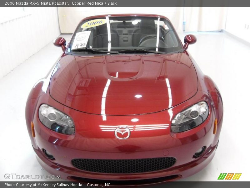 Copper Red Mica / Black 2006 Mazda MX-5 Miata Roadster