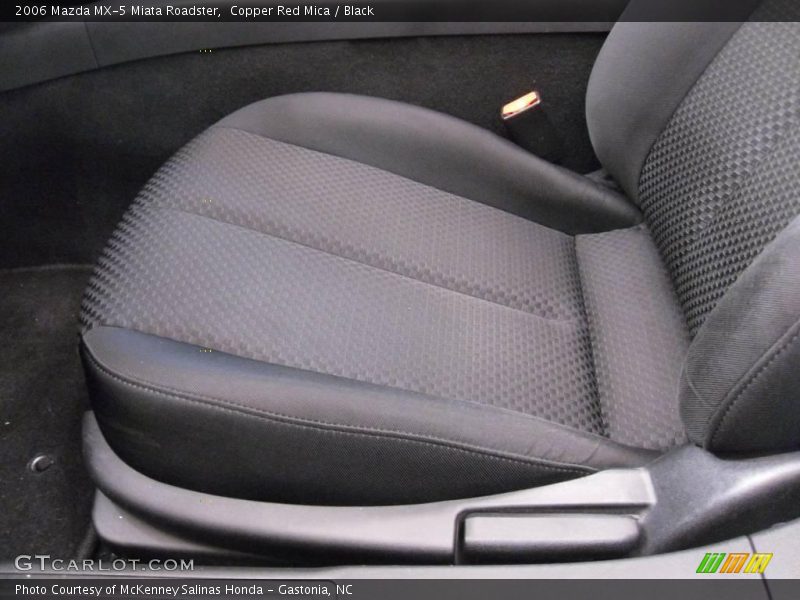 Copper Red Mica / Black 2006 Mazda MX-5 Miata Roadster