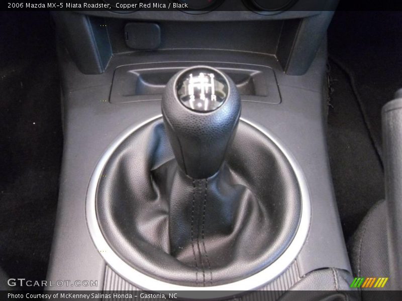 Copper Red Mica / Black 2006 Mazda MX-5 Miata Roadster