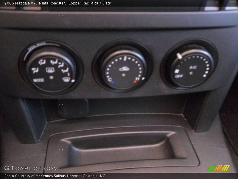 Copper Red Mica / Black 2006 Mazda MX-5 Miata Roadster