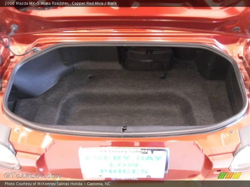 Copper Red Mica / Black 2006 Mazda MX-5 Miata Roadster