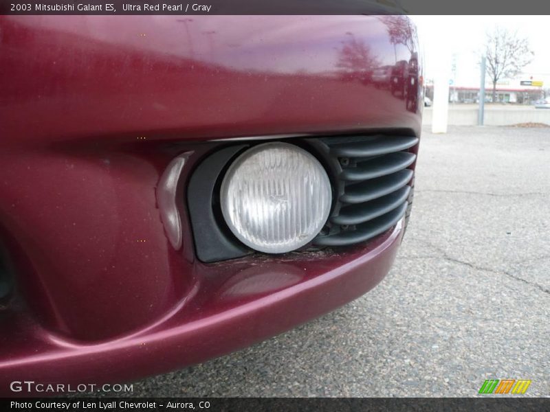 Ultra Red Pearl / Gray 2003 Mitsubishi Galant ES