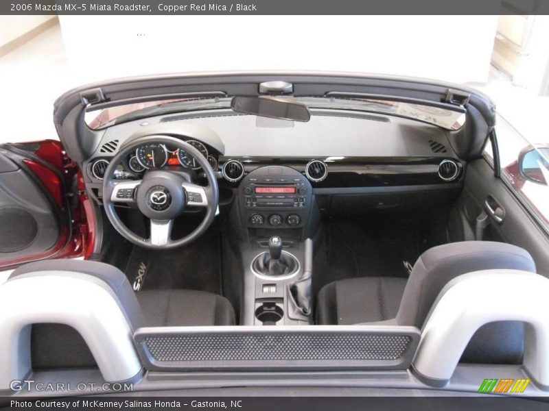 Copper Red Mica / Black 2006 Mazda MX-5 Miata Roadster