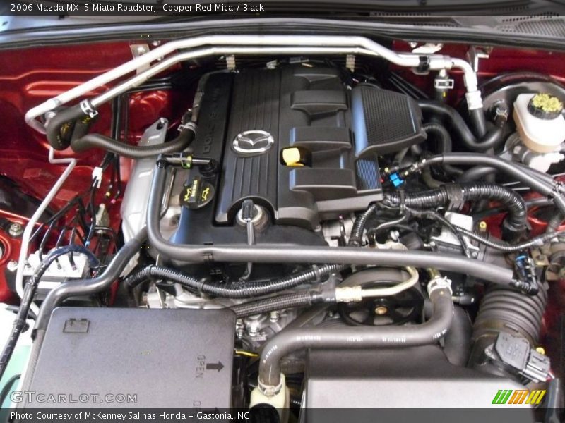 Copper Red Mica / Black 2006 Mazda MX-5 Miata Roadster