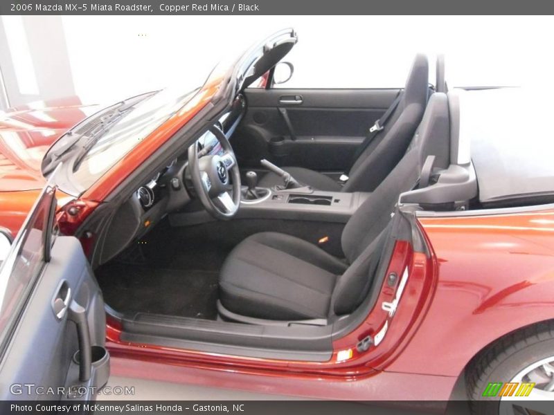 Copper Red Mica / Black 2006 Mazda MX-5 Miata Roadster