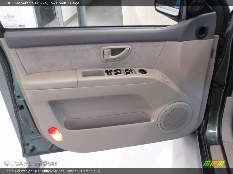 Ivy Green / Beige 2006 Kia Sorento LX 4x4