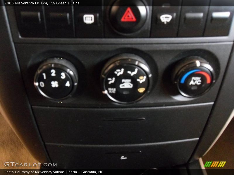 Ivy Green / Beige 2006 Kia Sorento LX 4x4