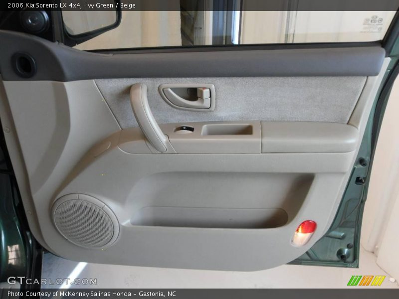 Ivy Green / Beige 2006 Kia Sorento LX 4x4